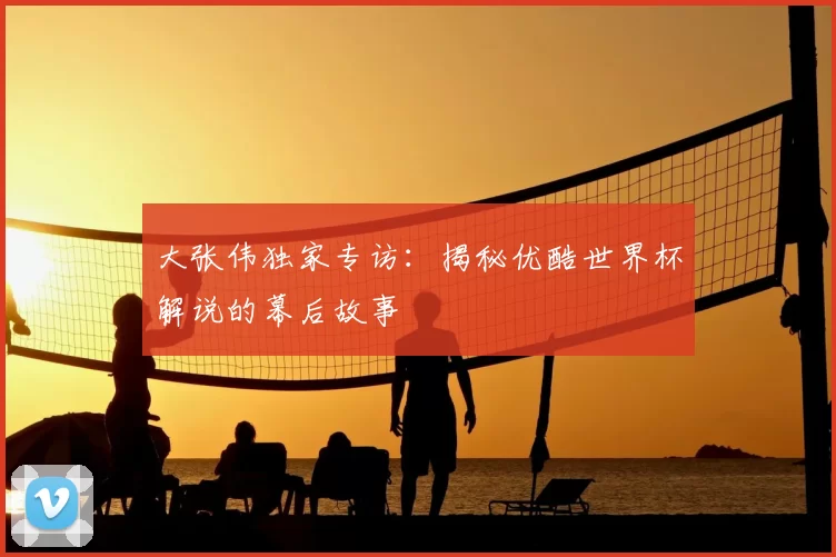 大张伟独家专访:揭秘优酷世界杯解说的幕后故事