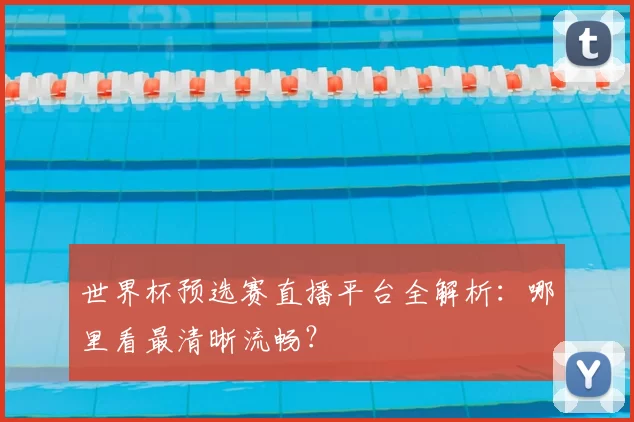 世界杯预选赛直播平台全解析:哪里看最清晰流畅?