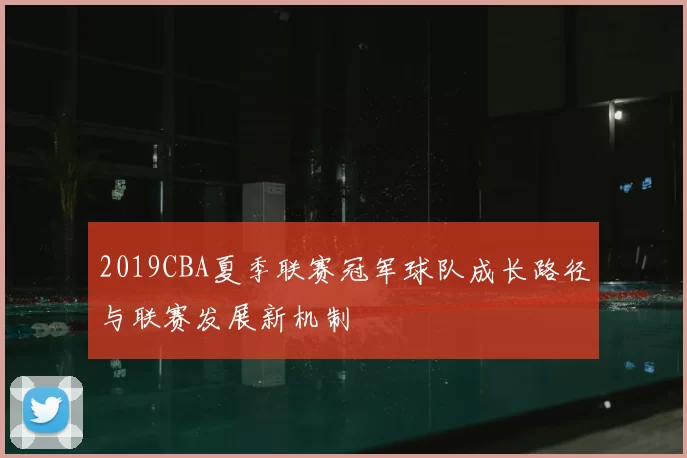 2019CBA夏季联赛冠军球队成长路径与联赛发展新机制