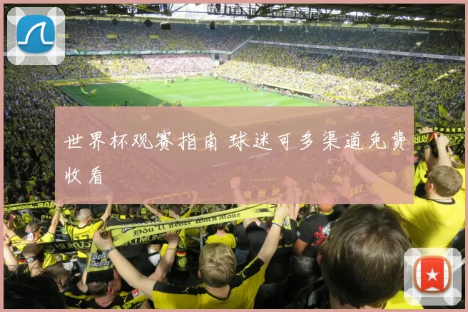 世界杯观赛指南 球迷可多渠道免费收看